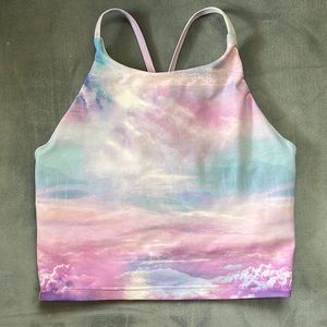 NWOT Old Navy marble bra crop tank